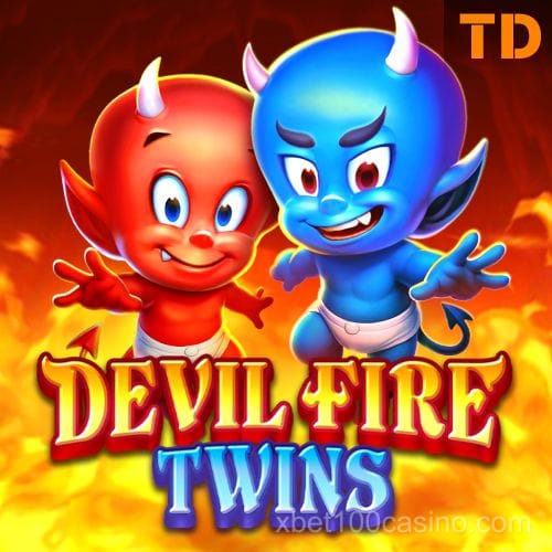 Imagen del juego Devil Fire Twins en xbet100casino.com